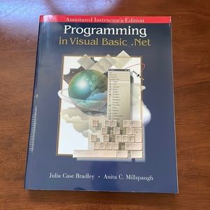 Programming in Visual Basic .net